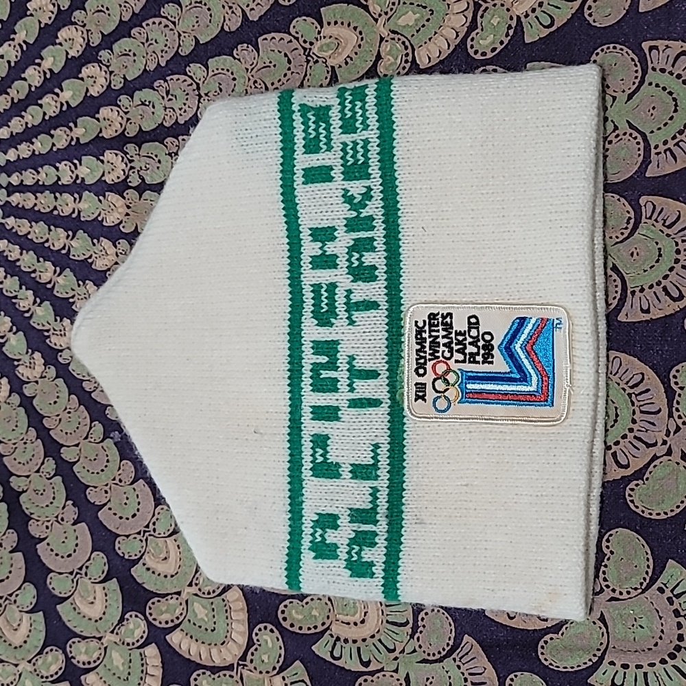 Vintage 1980 A Pinch Is All It Takes Olympics Beanie
